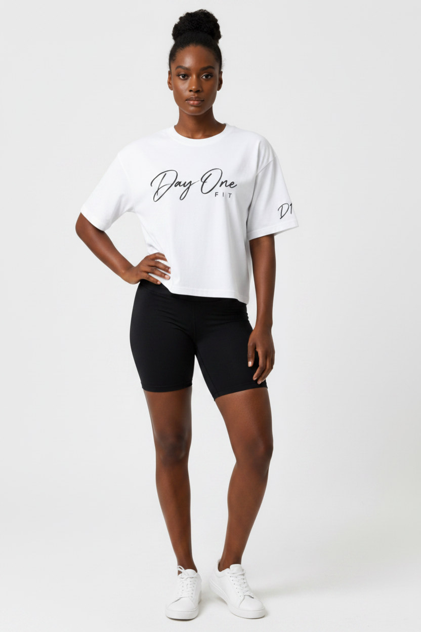 DayOne Essential Crop Tee