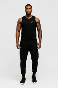Black Mens Tank Front