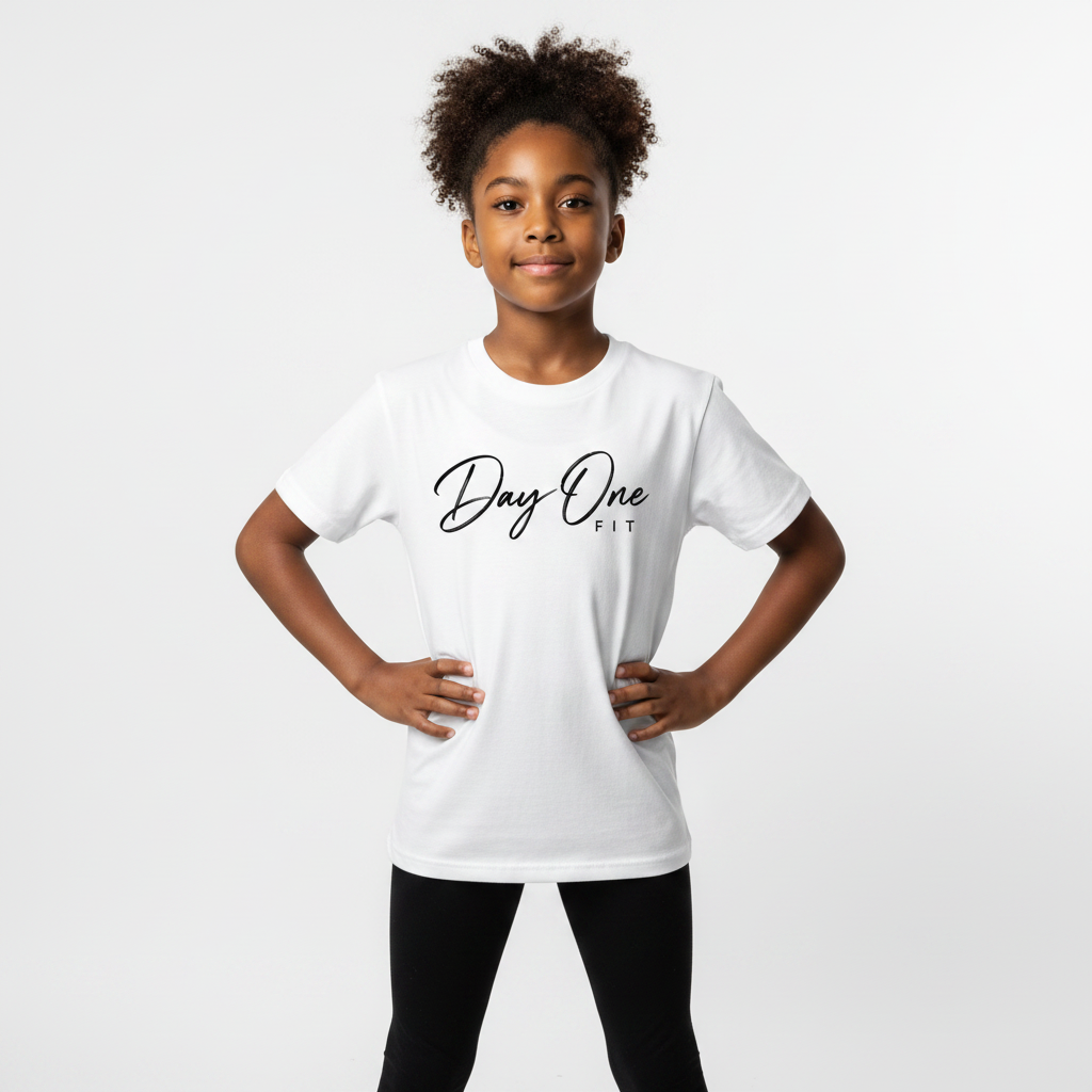 Youth Staple Tee White Girl