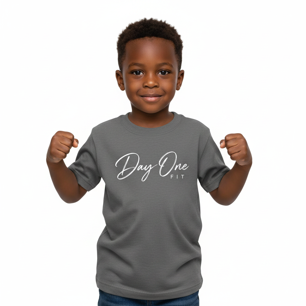 Kids Staple Tee Grey