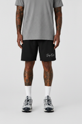 Black Mens Shorts Day One Fit Logo